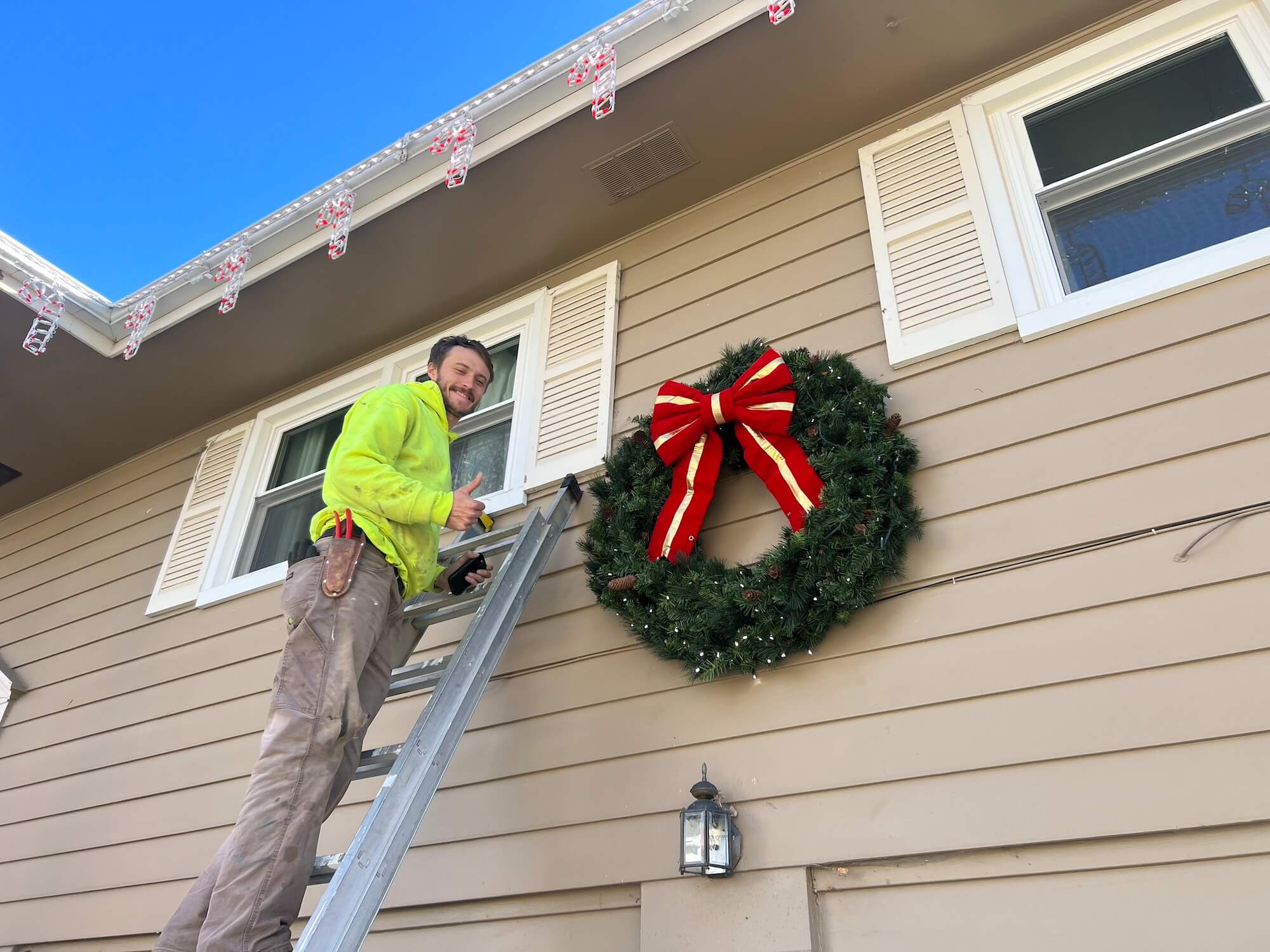 Christmas Light Installation Services Kanger Lawns Omaha, NE